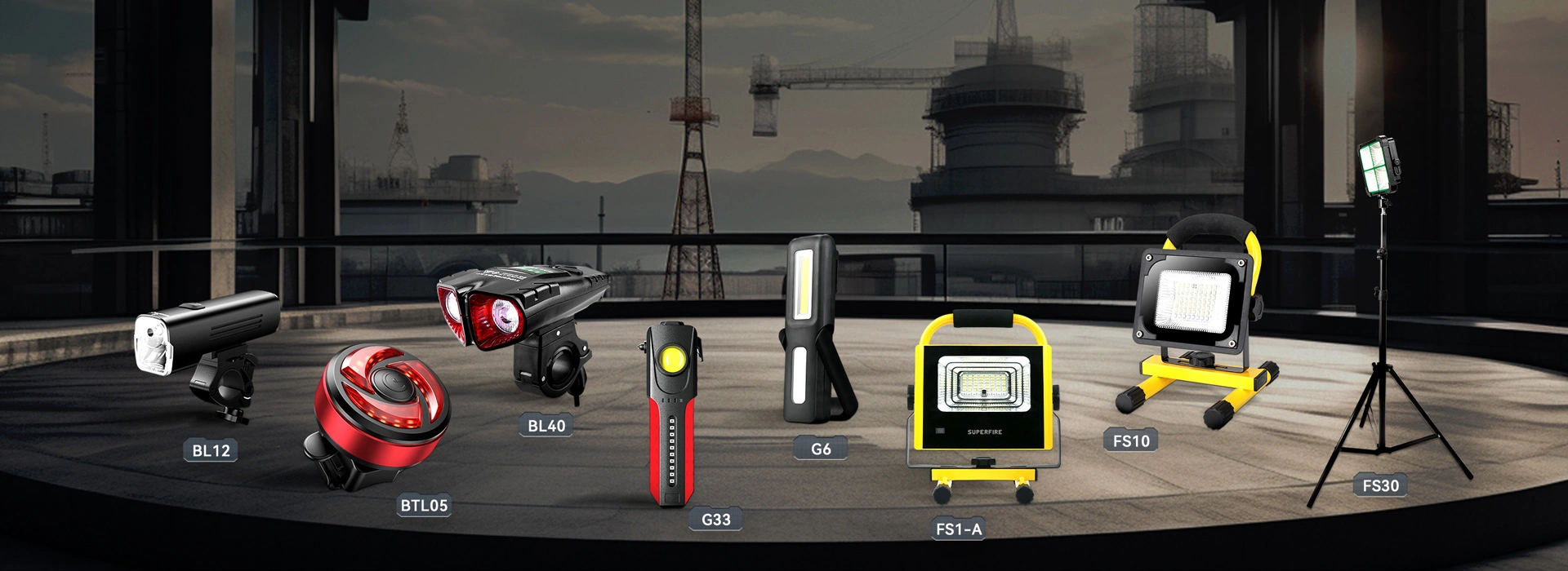 自転車フロントライト