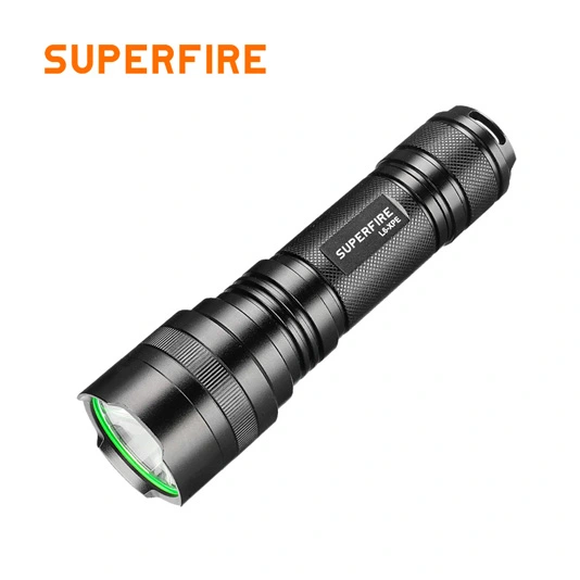 SUPERFIRE L6-XPE 300ルーメン法執行戦術懐中電灯