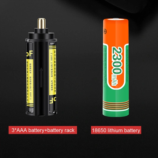 SUPERFIRE S5-A 300ルーメンミニ充電式戦術懐中電灯