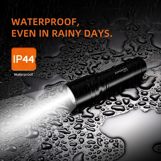 SUPERFIRE S33-H 310ルーメン小型戦術懐中電灯