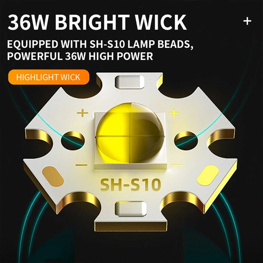 SUPERFIRE R1-G 2300ルーメンズーム可能ハイパワーUSBタイプ充電式懐中電灯