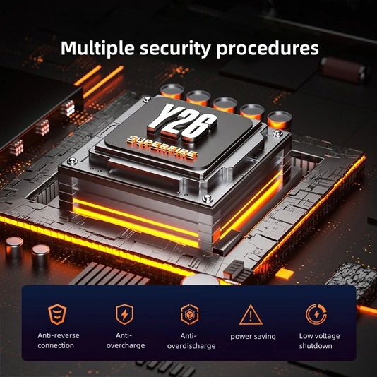 SUPERFIRE Y26 2000ルーメン伸縮フォーカスズーム可能懐中電灯