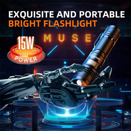 SUPERFIRE A2-P50 500ルーメンミニポケットサイズ懐中電灯