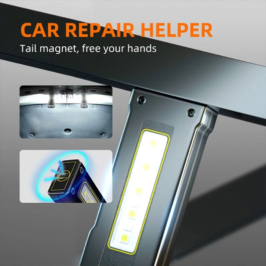 SUPERFIRE EF01 470ルーメン小型磁気COB懐中電灯