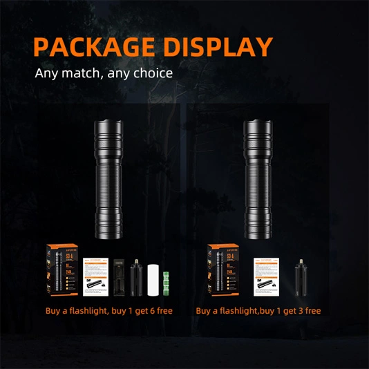 SUPERFIRE S3-A 146ルーメンミニEDC懐中電灯