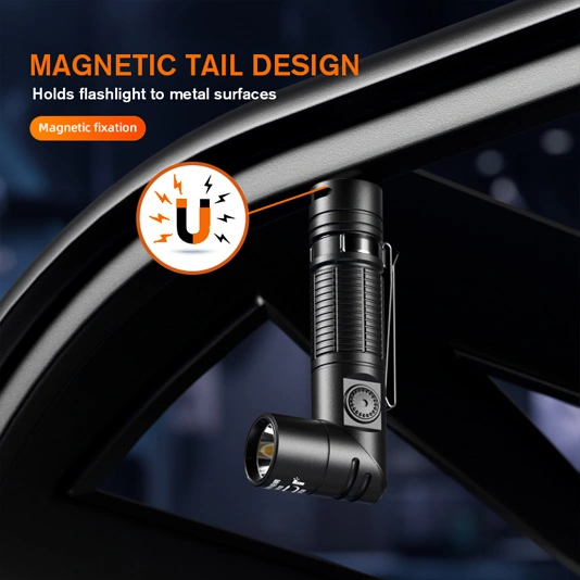 SUPERFIRE G19-S磁気充电式懐中电灯