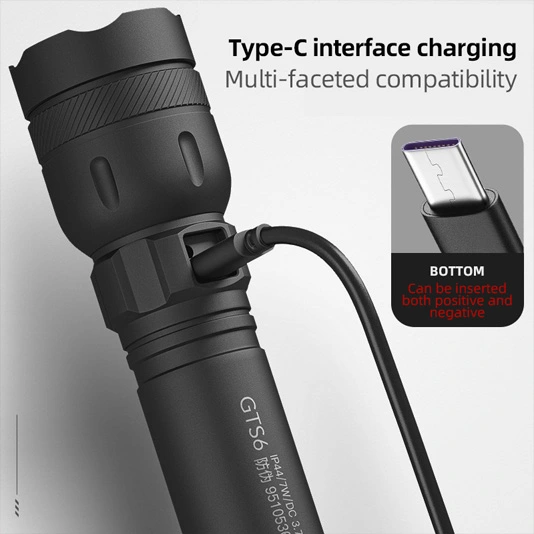 SUPERFIRE GTS6スーパー明るい小型LED懐中電灯