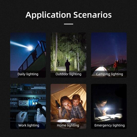 SUPERFIRE D15 P90 36Wハイパワーポケット懐中電灯