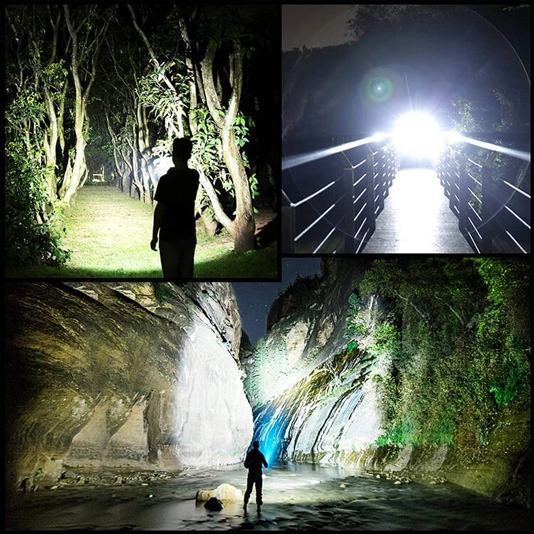 SUPERFIRE M20 6000ルーメン懐中電灯