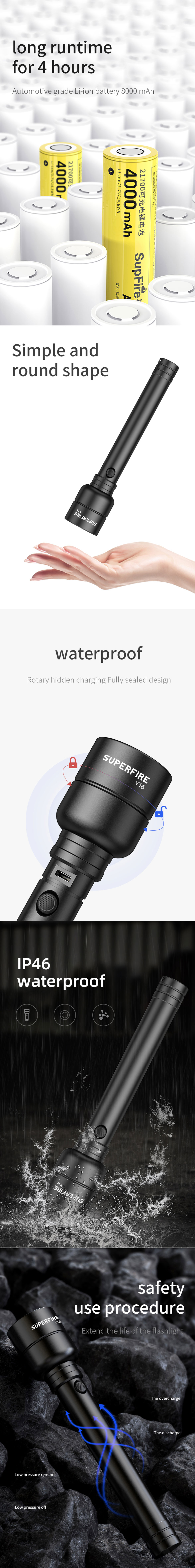 rechargeable torch rechargeable torch