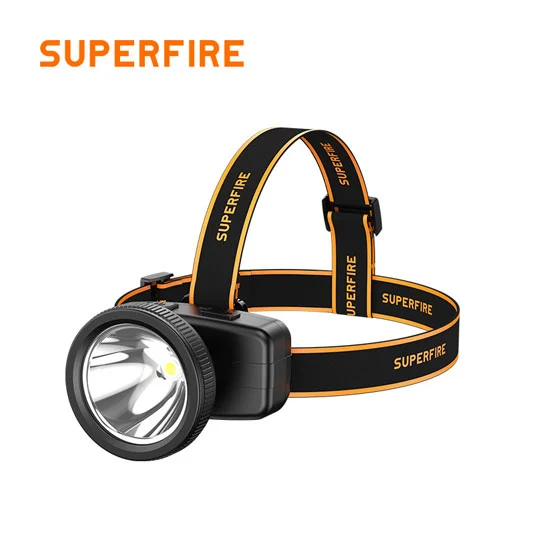 SUPERFIRE HL55 LEDランニングヘッドランプ