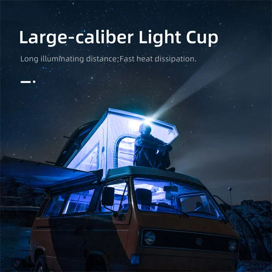 SUPERFIRE HL55 LEDランニングヘッドランプ