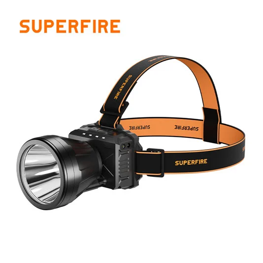 SUPERFIRE HL82モーションセンサー充電式ヘッドランプ