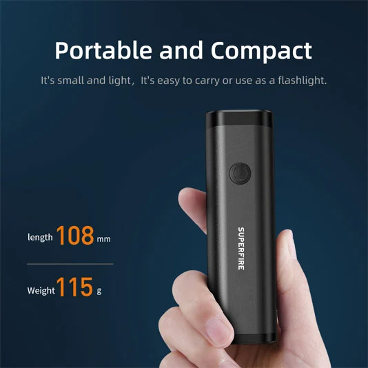 SUPERFIRE BL11 400lm自転車ヘッドライト