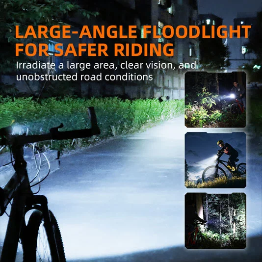 SUPERFIRE BL14充電式自転車ヘッドライト