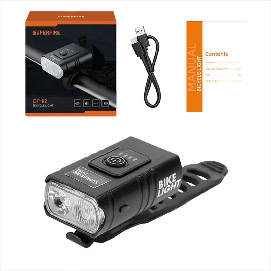 SUPERFIRE GT-R2自転車ヘッドライト