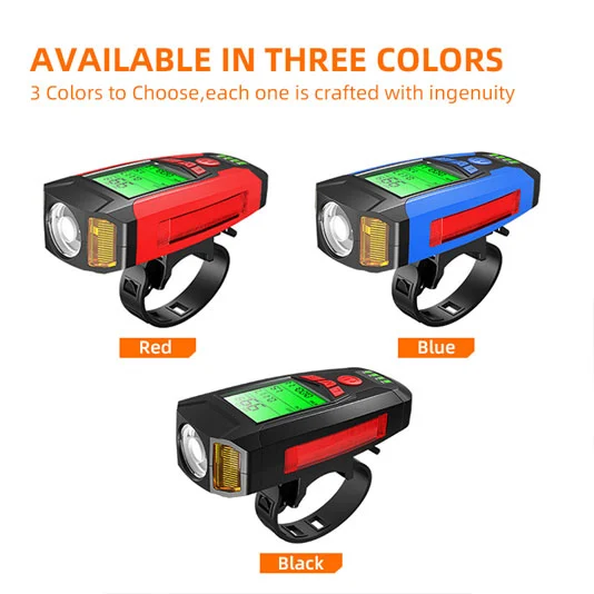 ホーン付きSUPERFIRE BM01バイクライト