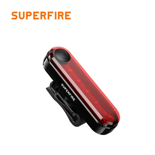 SUPERFIRE BTL01充電式自転車テールライト