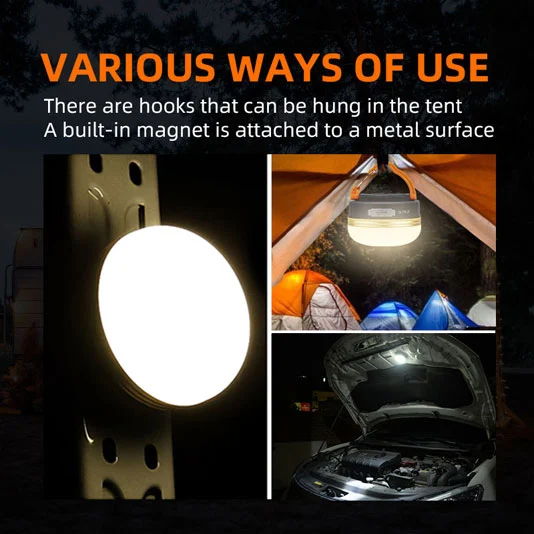 SUPERFIRE T60/T60-Aパワーバンクキャンプライト