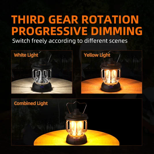 SUPERFIRE T36屋外キャンプランプ