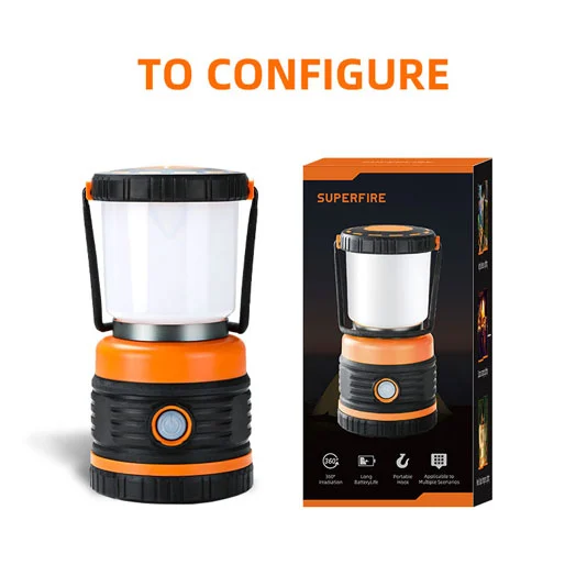 SUPERFIRE T39ロングランタイムキャンプライト