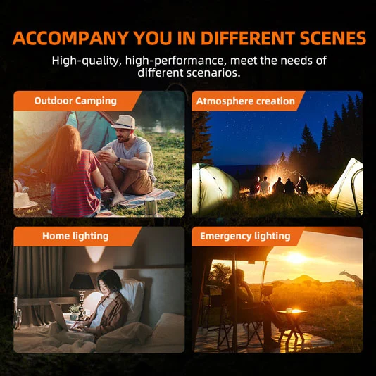 SUPERFIRE T57 USB充电キャンプランタン