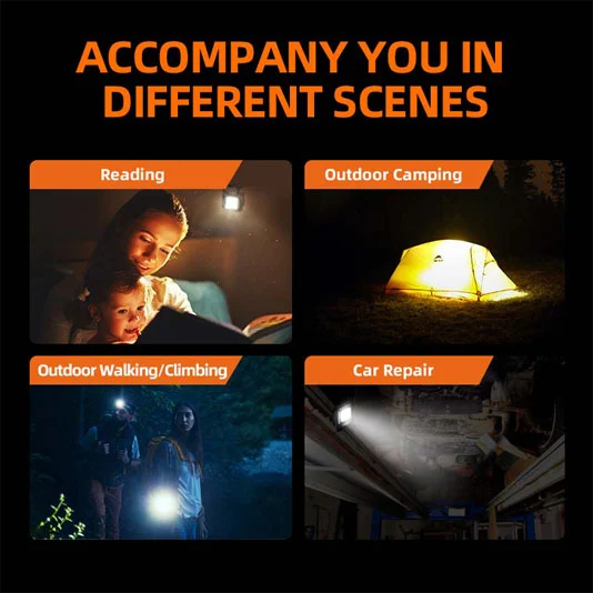 SUPERFIRE MX16 COBキーチェーンワークライト