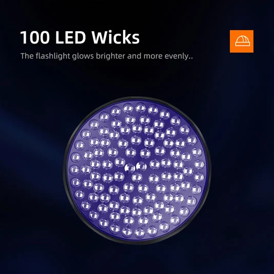 SUPERFIRE UV06 395nm UV懐中電灯ブラックライト