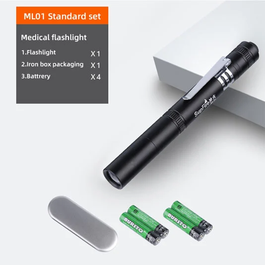 SUPERFIRE ML01メディカル懐中電灯ペンライト