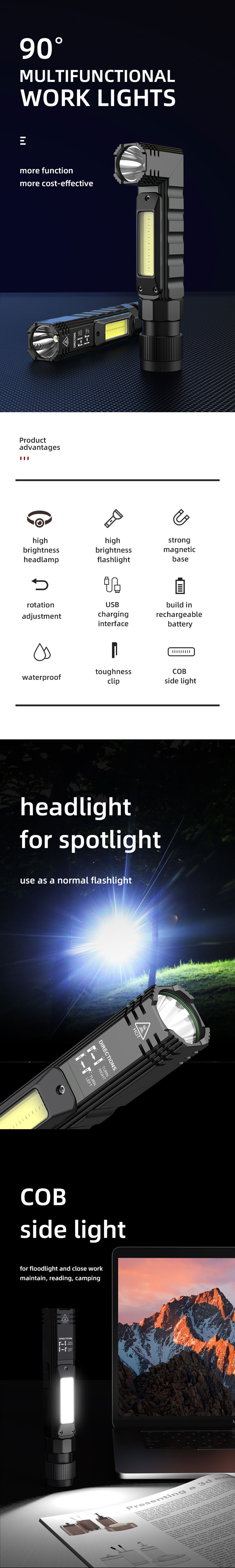 cob light torch cob light torch