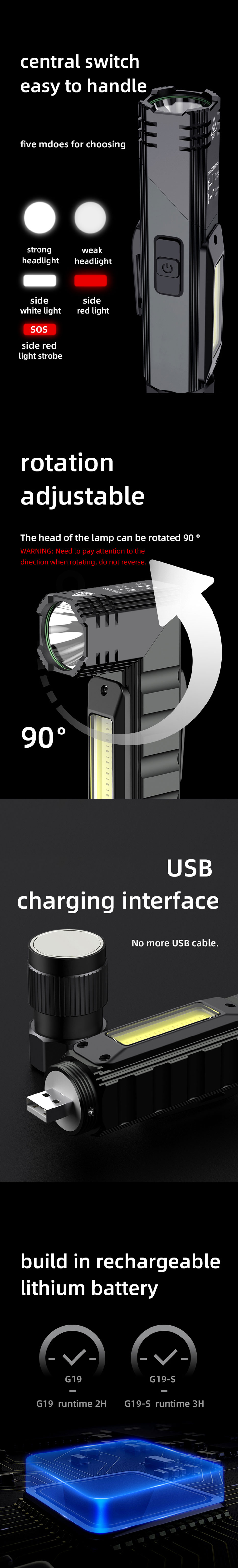 cob magnetic flashlight cob magnetic flashlight