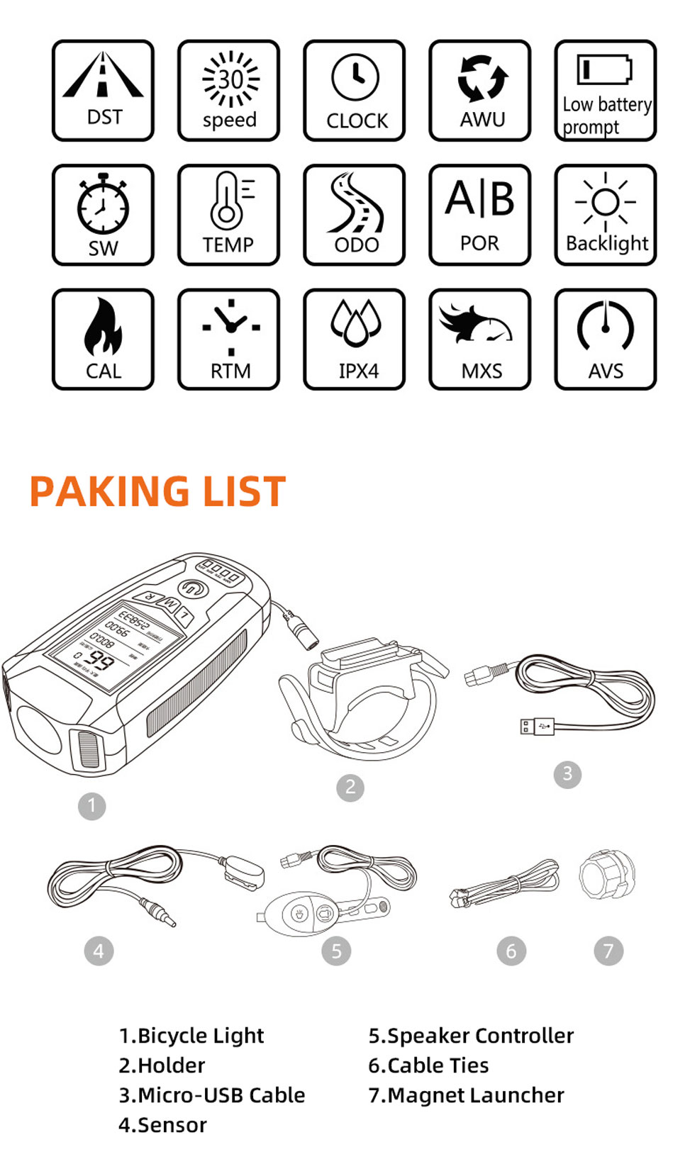 cycle headlight and horn cycle headlight and horn