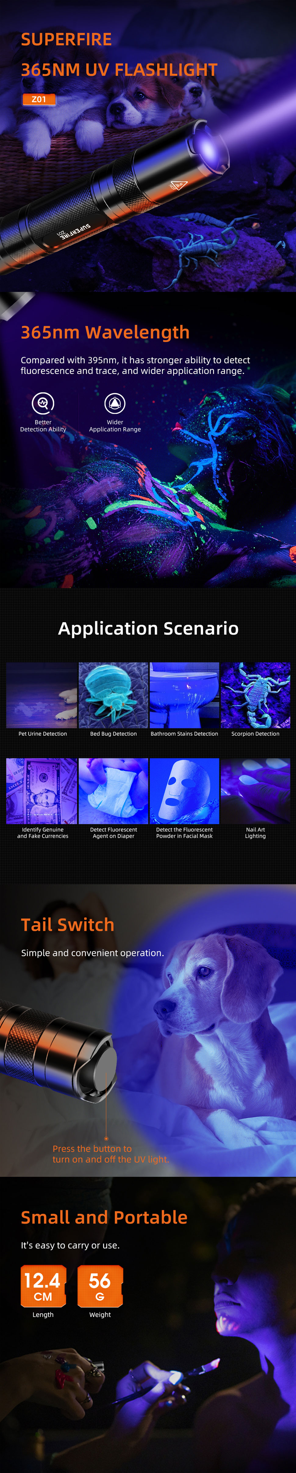 365nm led flashlight 365nm led flashlight