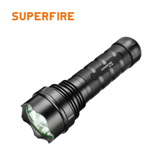SUPERFIRE HID 24W 1600ルーメンキセノン懐中電灯