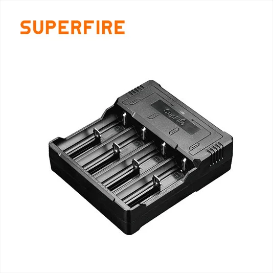 SUPERFIRE AC46 18650バッテリーUSB充電器