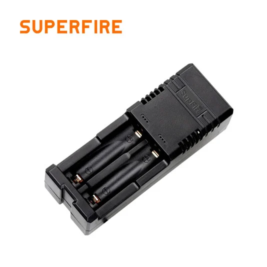 バッテリー用SUPERFIRE AC28 USB充電器