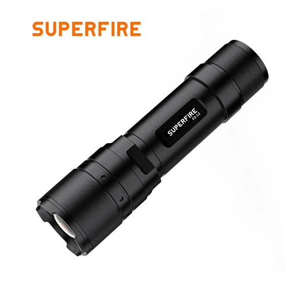 SUPERFIRE F3-L2 570ルーメン伸縮式LEDトーチ戦術懐中電灯