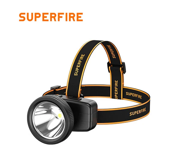 SUPERFIRE HL55 LEDランニングヘッドランプ