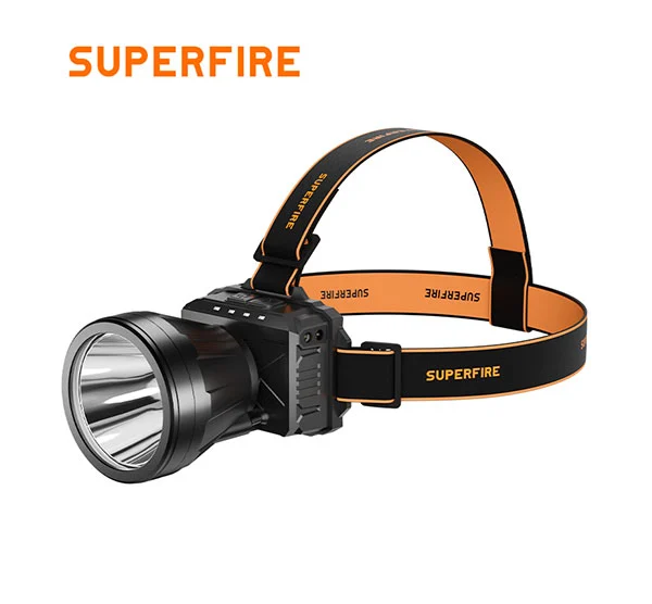 SUPERFIRE HL82モーションセンサー充電式ヘッドランプ