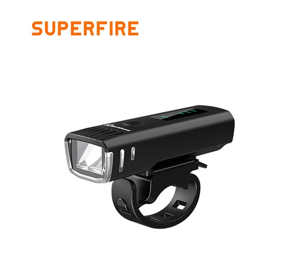 SUPERFIRE BL10充電式自転車ヘッドライト