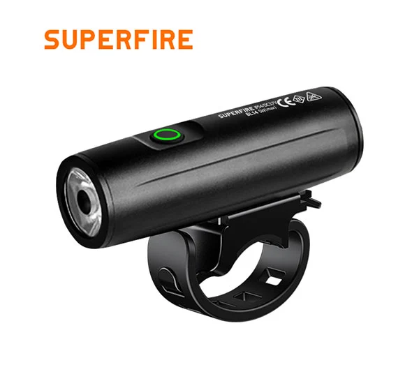 SUPERFIRE BL14充電式自転車ヘッドライト