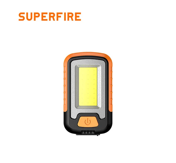 SUPERFIRE G21充電式COB防水ミニポータブルLEDワークライト