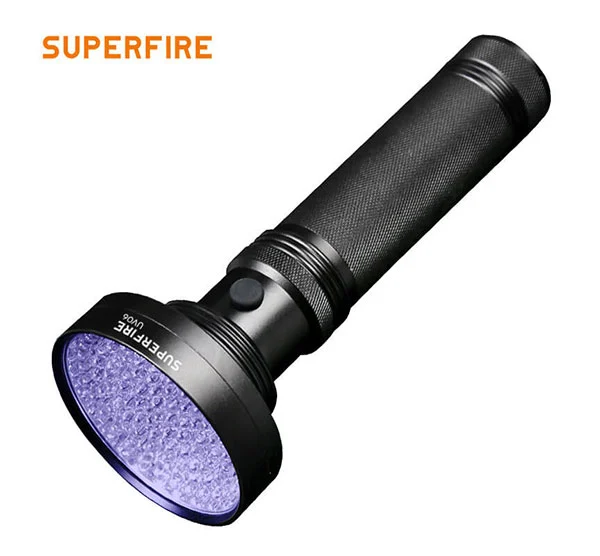 SUPERFIRE UV06 395nm UV懐中電灯ブラックライト