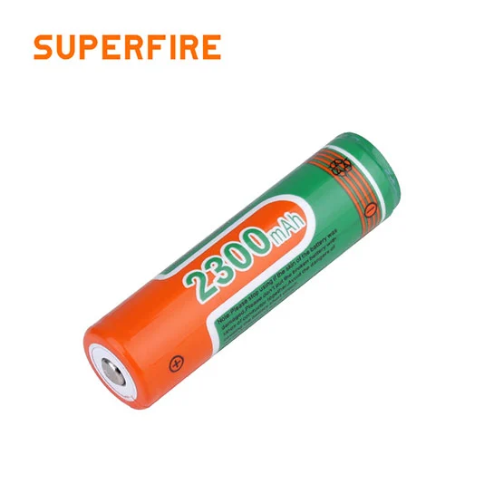 SUPERFIRE AB3-S 2300mAh 18650 3.7 V Li Ion充電式バッテリー