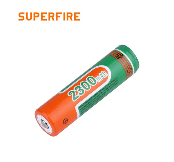 SUPERFIRE AB3-S 2300mAh 18650 3.7 V Li Ion充電式バッテリー
