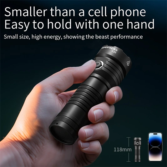 SUPERFIRE L25高Lumnes懐中電灯