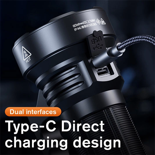 SUPERFIRE L20大容量懐中電灯