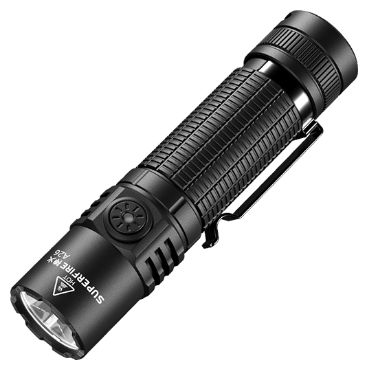 SUPERFIRE A26高い明るさの懐中電灯