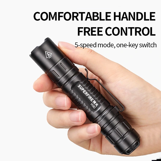 SUPERFIRE MI80/MI80-Sミニ懐中電灯