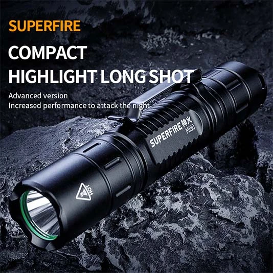 SUPERFIRE MI80/MI80-Sミニ懐中電灯